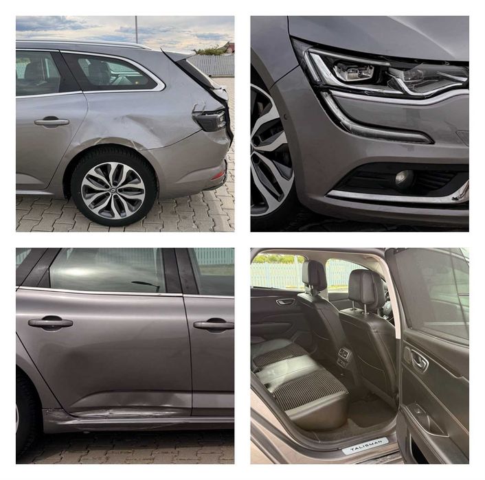 Renault Talisman 1.6 Dci Automat // 2017 // Avariat Lovit Spate