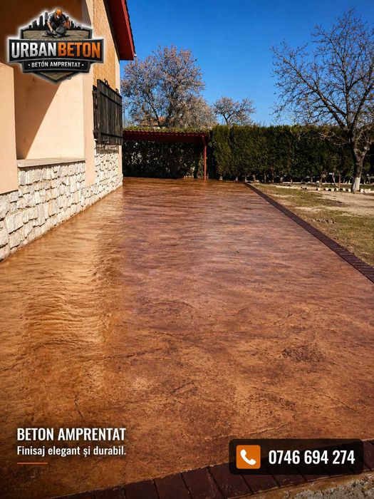Urban Beton – Beton Amprentat Premium | Curți, Terase, Alei Durabile