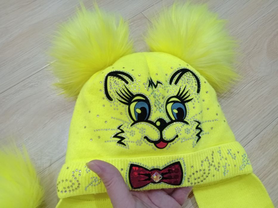 Шапка зимняя детская