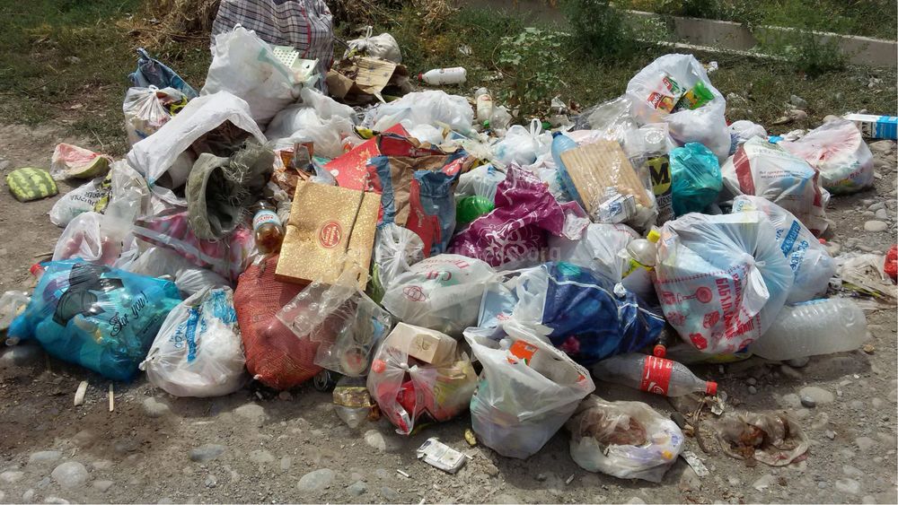 Вывоз мусора на свалку