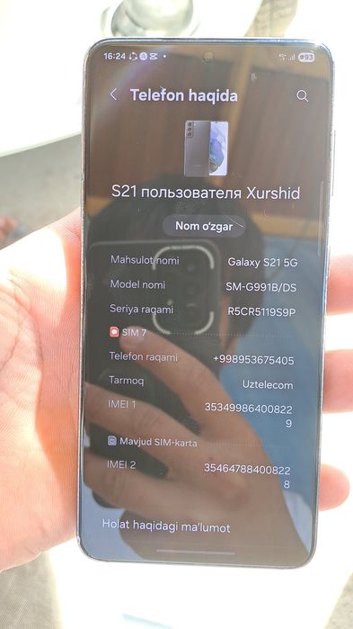 Samsug s21.. 5g..