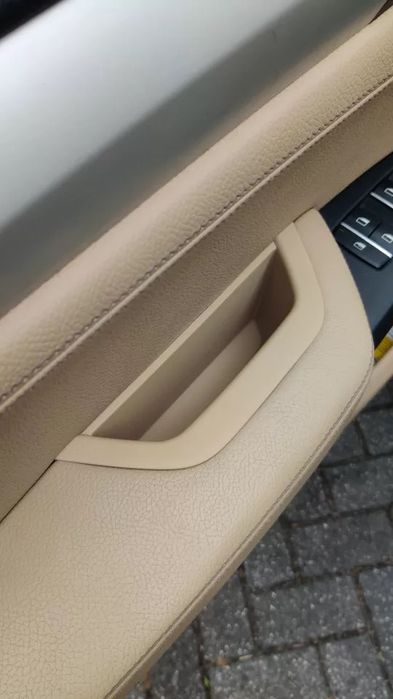 Maner usa trim interior sofer stanga fata crem bej Bmw F25 F26 X3 X4