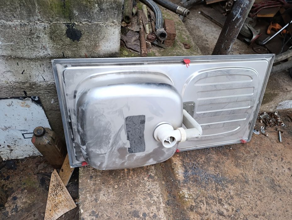 Chiuvetă de inox bucătărie 86x43 cm