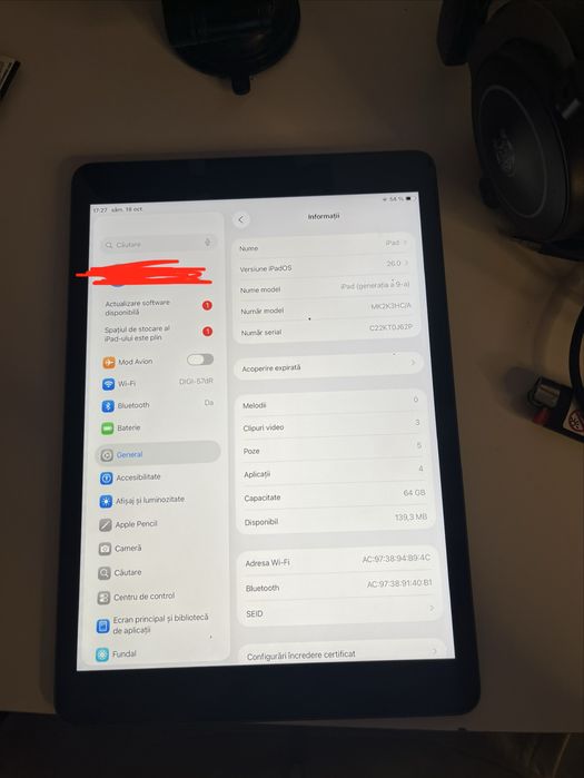 Ipd generaria a-9-a capacitate 64 gb