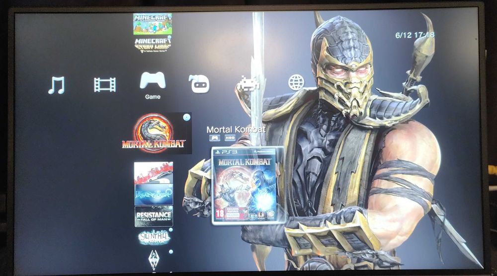 PlayStation 3 model slim modat,45 jocuri de top, Hdd 500 GB maneta cabluri