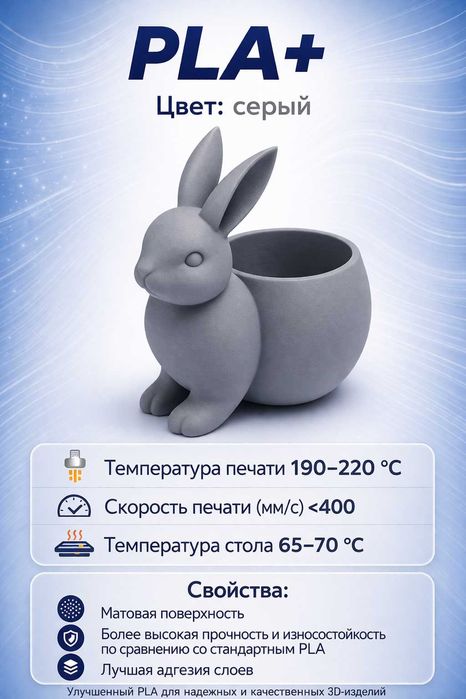 PLA+ филамент для печати на 3D принтере