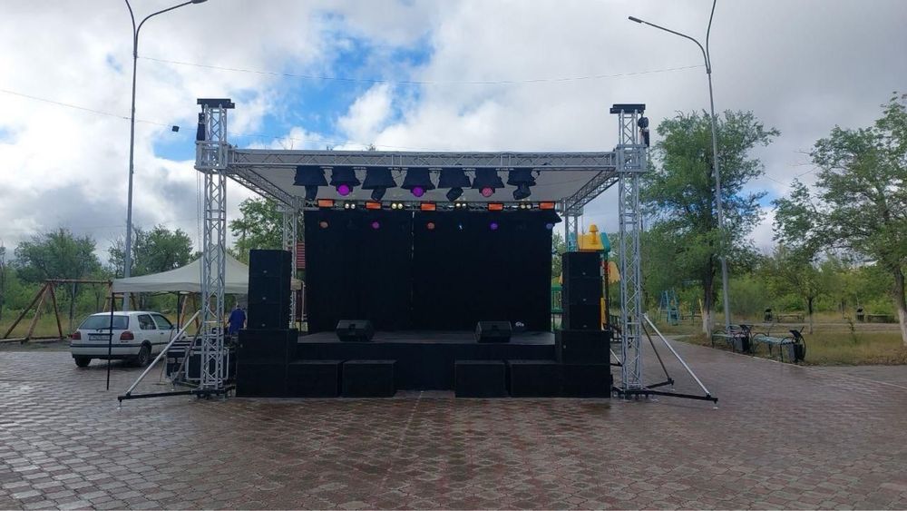 Сцена аренда лед экран