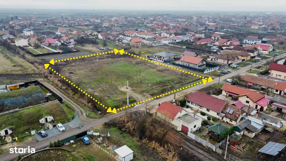 De vinzare ! Teren Centru Sacalaz , toate utilitatile !