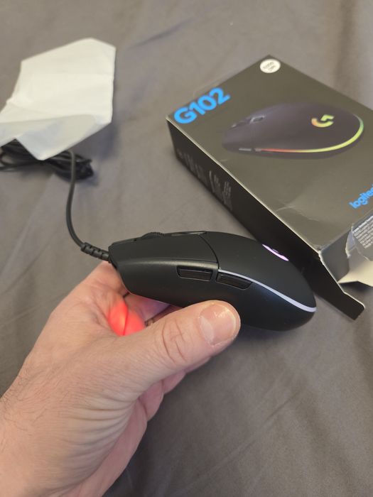 Mouse gaming logitech G102 iluminare rgb