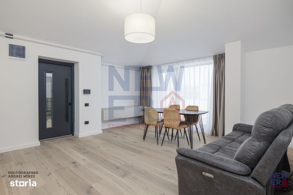 Apartament NOU 3 camere cu terasa 50 mp in bloc boutique, zona Herestr — fotografia 1