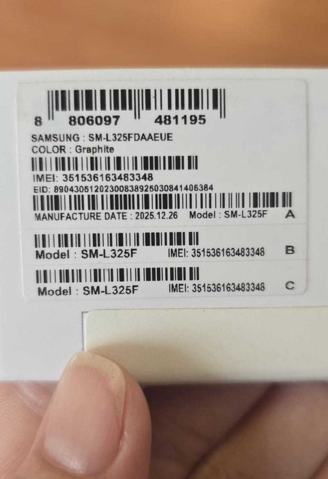 Samsung Galaxy Watch8 LTE Graphite – Nou, sigilat