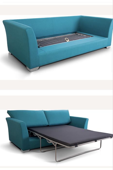 Диван прямой Грасс Textile Blue