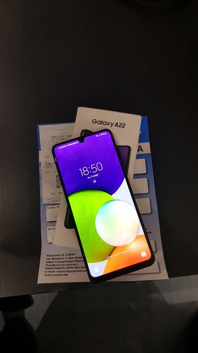 Samsung Galaxy  A22 4G  128GB Black