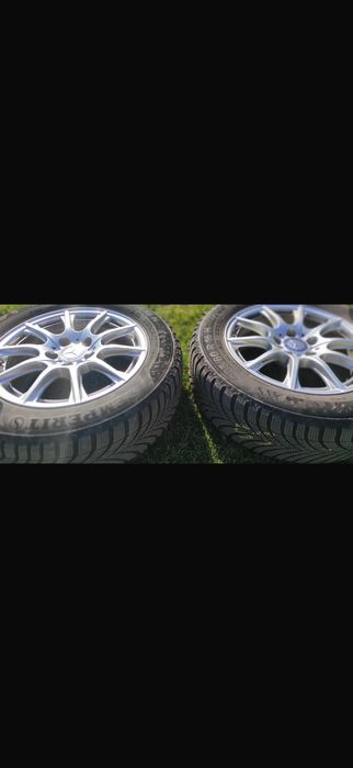 Jante r16 +cauciucuri de iarna mercedes c class