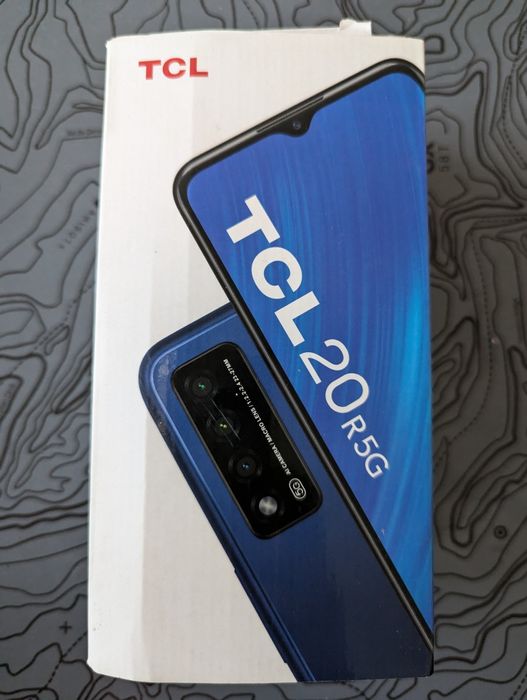 Смартфон TCL 20R 5G пълен комплект+ калъф