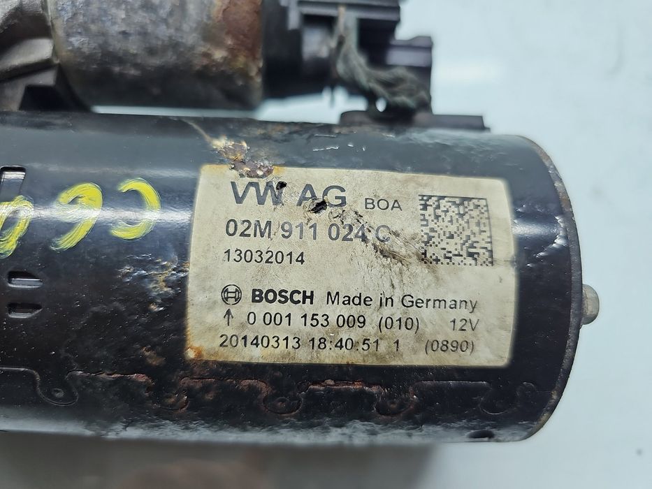 Electromotor Volkswagen Tiguan (5N) [Fabr 2007-2016] 02M911024C 2.0 TD