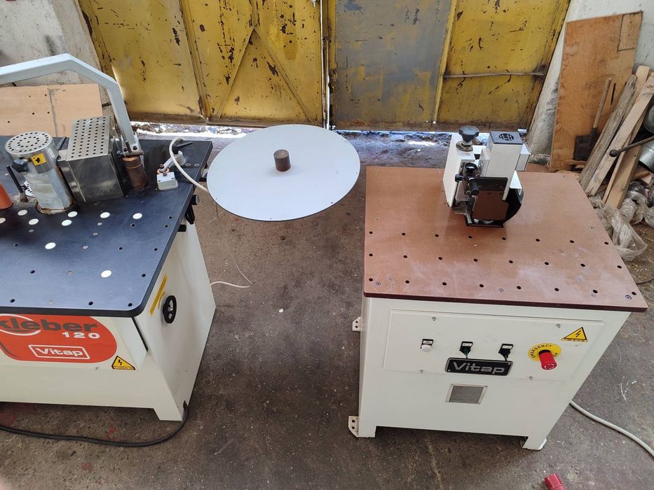 Комплект кантираща машина за праволинейно и криволинейно кантиране,с ц