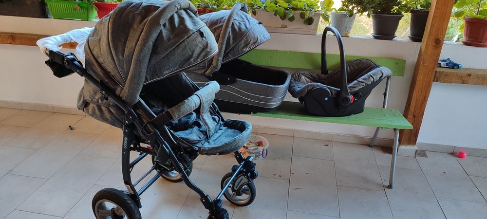 Бебешка количка 3в1.