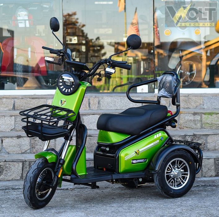 Електрическа триколка Volt Electric PUDDING PRO 1800W, двуместна, нови