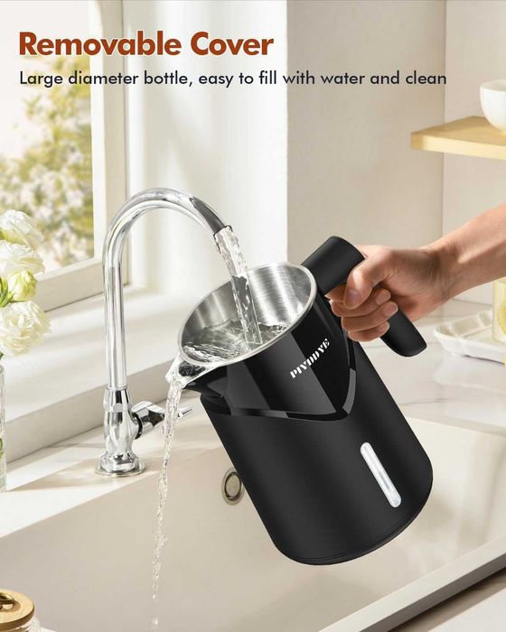 Кана от неръждаема стомана 2200W бързо загряваща, 100% без BPA, 1.7L