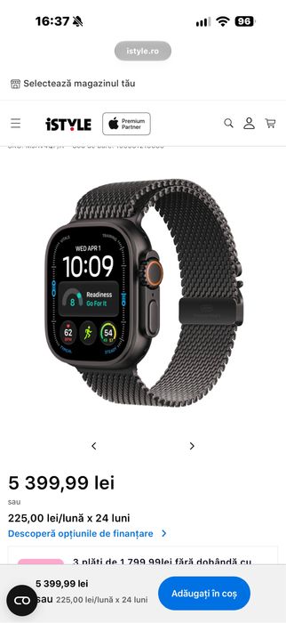 Apple Watch Ultra 4 milanesse