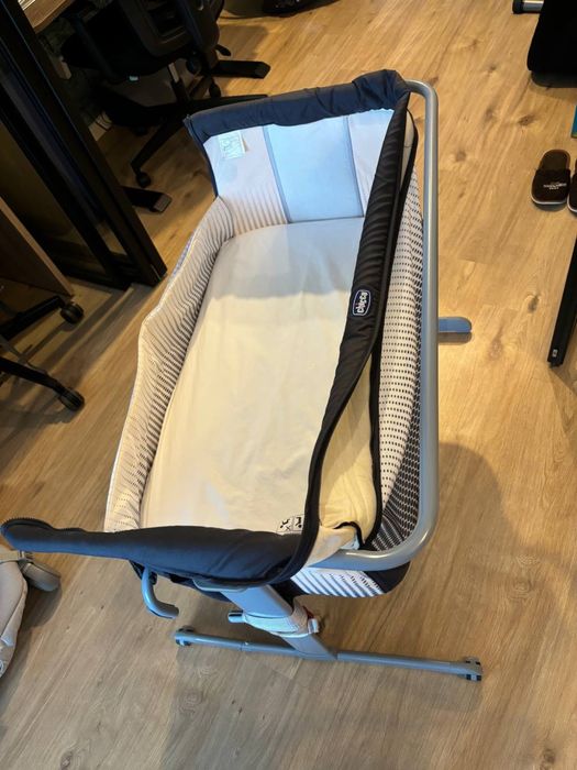 Patut atasabil Chicco Next 2 Me Air, (Albastru), 0 luni+