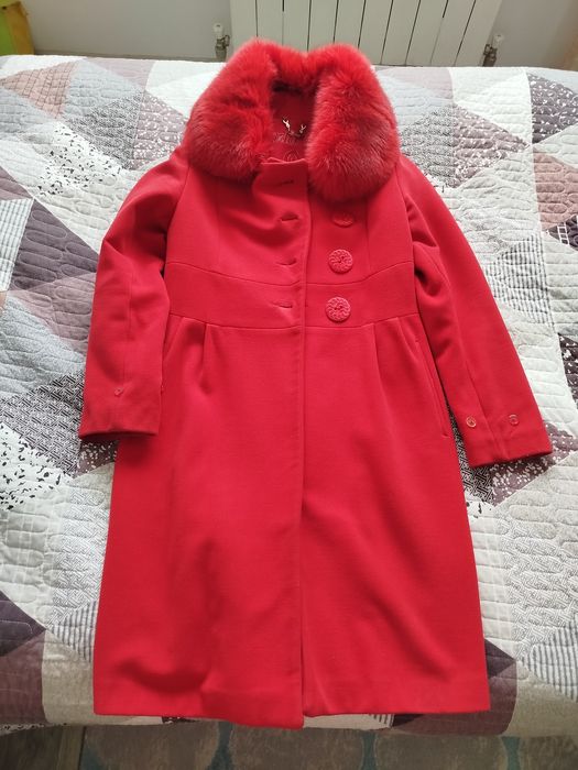 Зимнее пальто фасон тюльпан