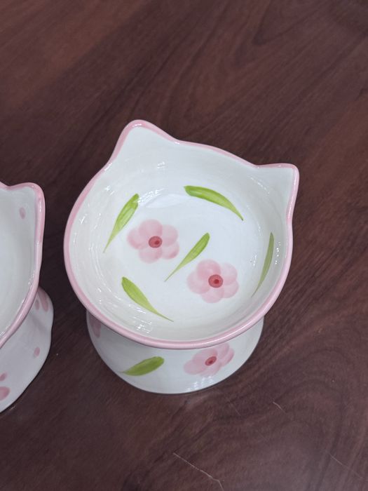 Керамические миски для кошек и собак