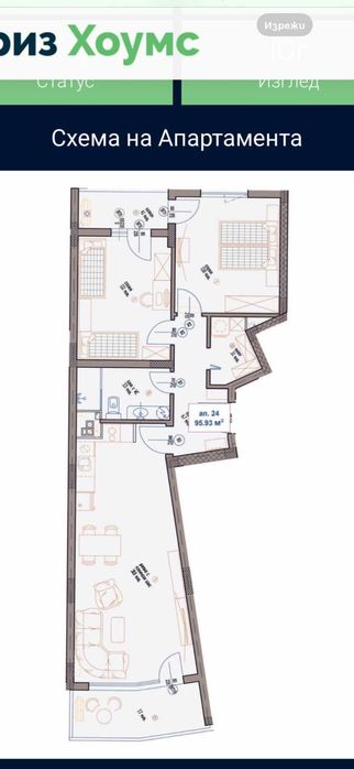 Продава се Тристаен апартамент в Варна, Център - 110 кв.м за 2637 €/кв.м - Снимка #4