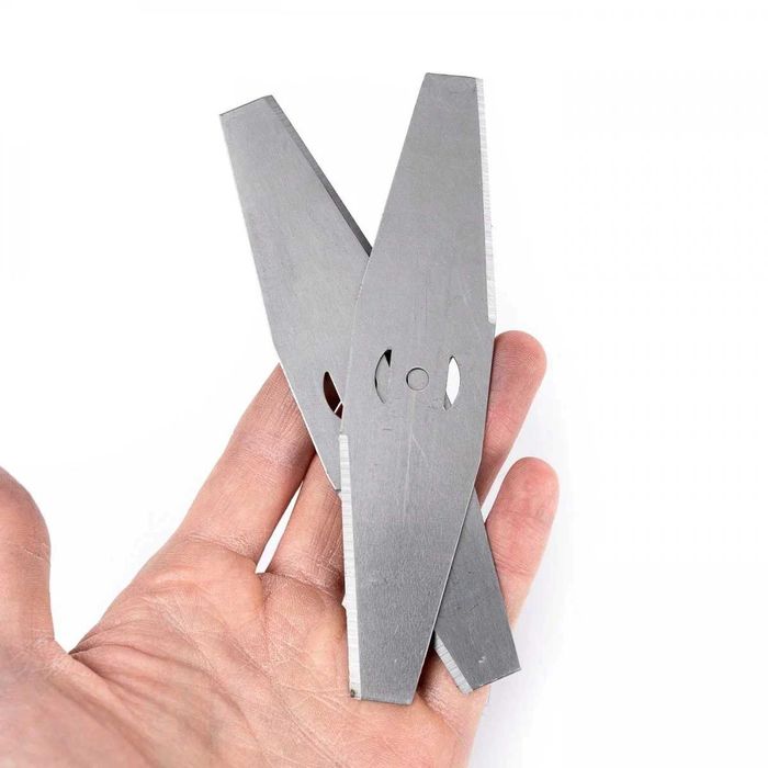 Set 5 x Lama Metalica Pentru Motocoasa, Masina de Tuns Iarba,150x15mm