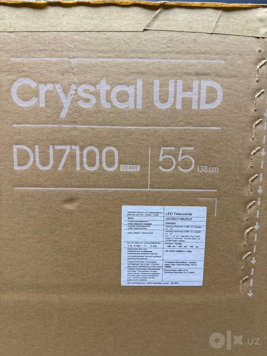 TV Samsung 55  DU7100 UHD
