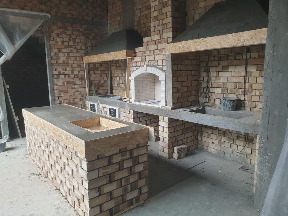 Yozgi oshxona, kamen, mangal, barbekyu, oʻchoq va shu turdagi xizmatla