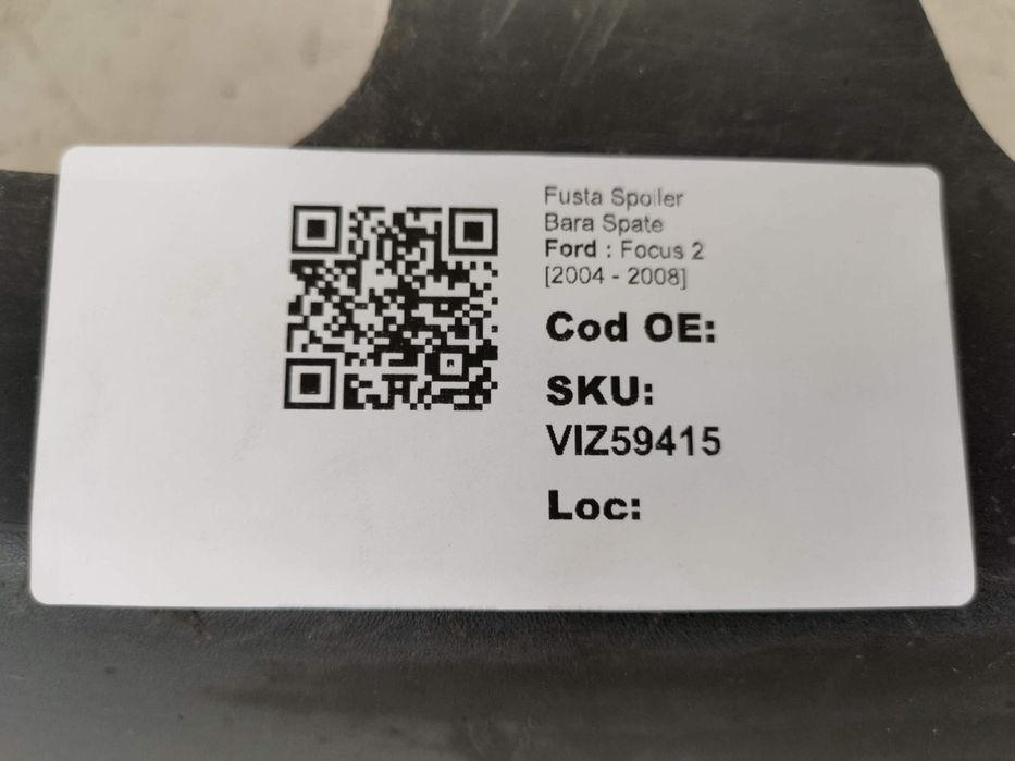 Fusta Spoiler Bara Spate Ford  Focus 2 2004 2005 2006 2007 2008 Origin