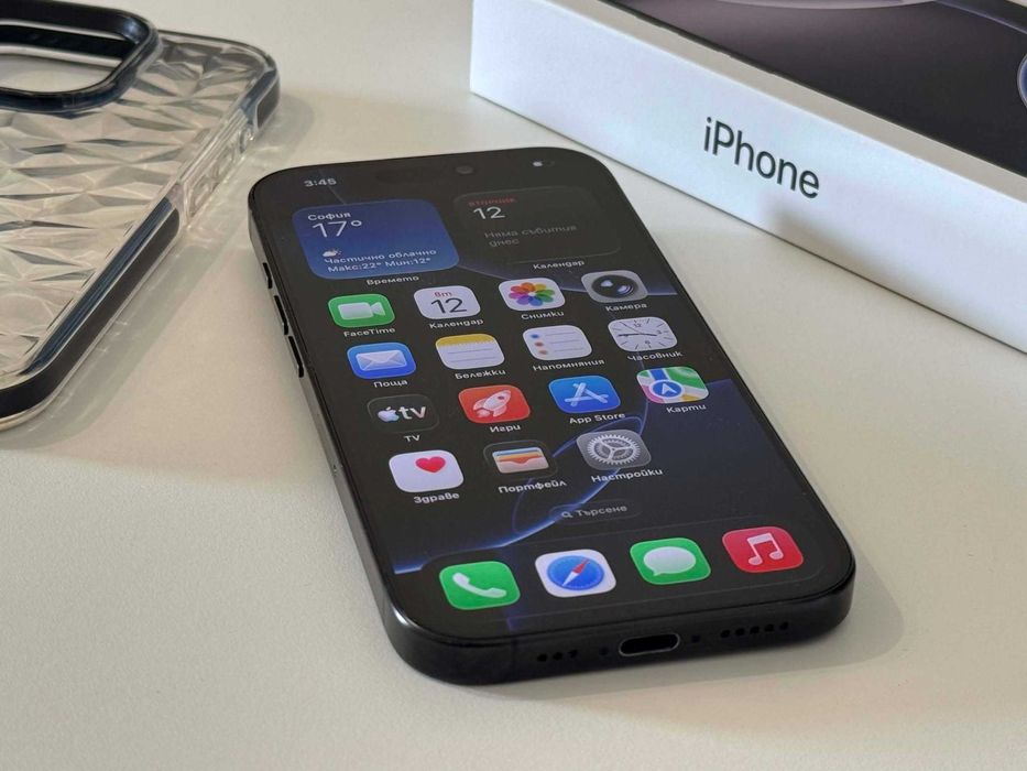 Бартер! Като НОВ! 92% Батерия! iPhone 16 Pro Black Titanium (Черен)