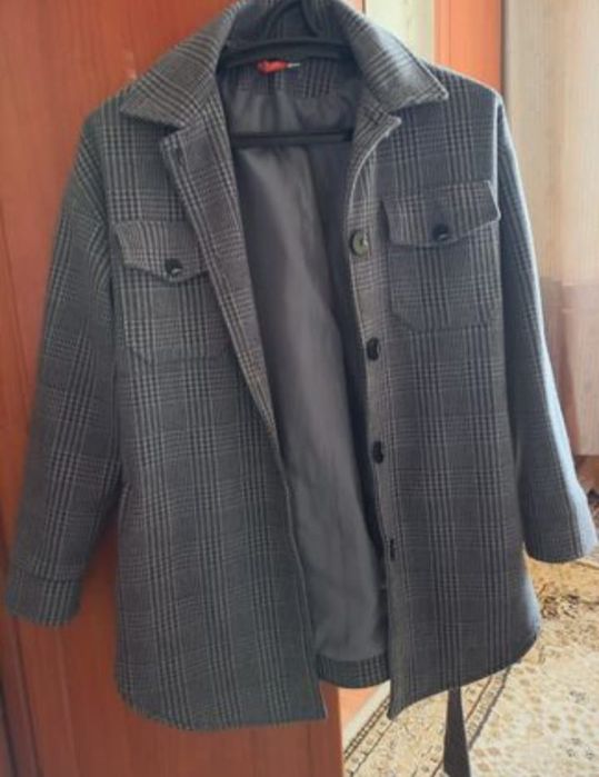 Пальто-рубашка весеннее пальто