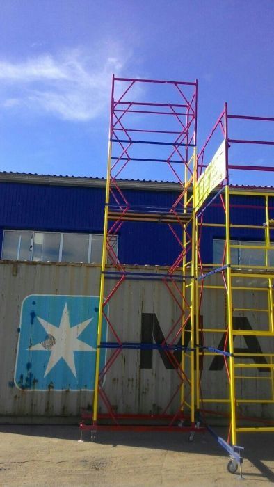 Вышка передвижная, леса рамные