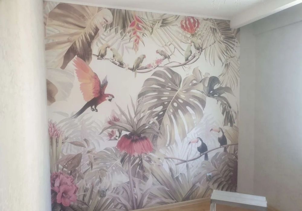 Обои,покраска,левкас