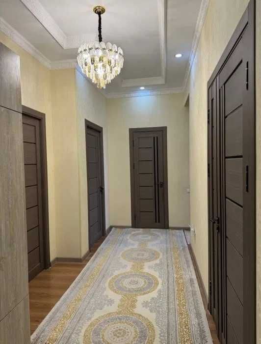 Новостройка улица Махтумкули Евро ремонт 85м2 3/3/7 кирпич