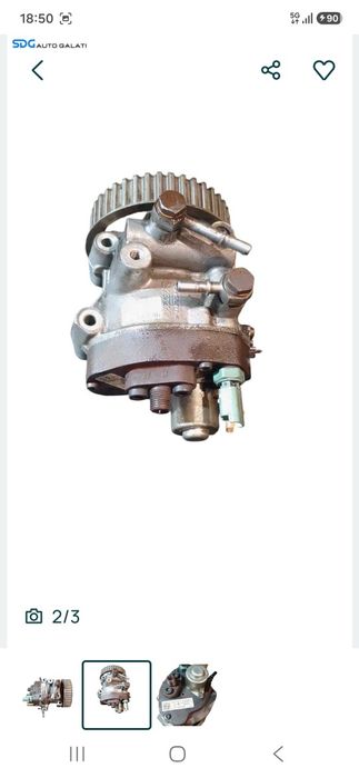 Pompă Injectie  Dacia, Renault Delphi 1,5 dci