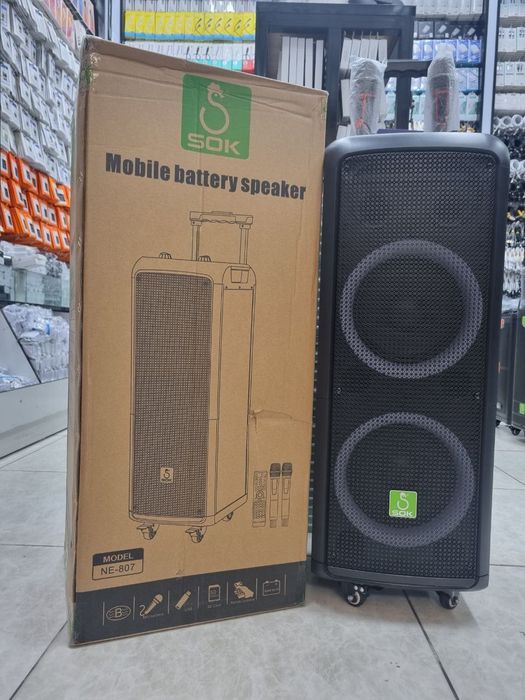 Sok 807 калонка караоке акустический динамик