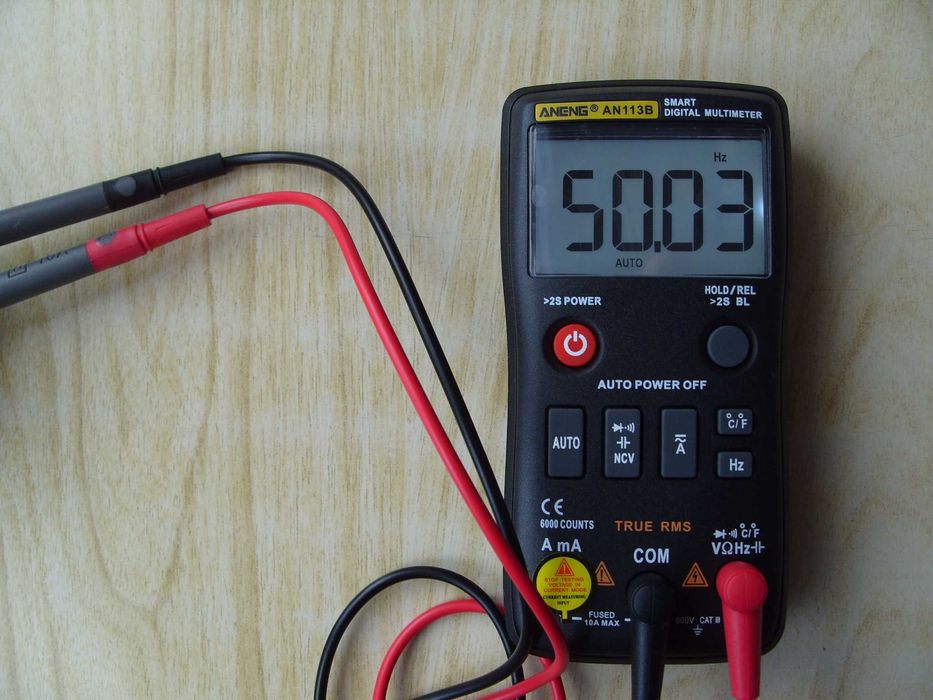 Професионален автоматичен мултиметър ANENG AN113B. TRUE RMS
