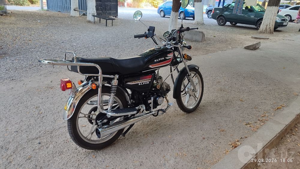 Новый мопед Kawasaki Alfa