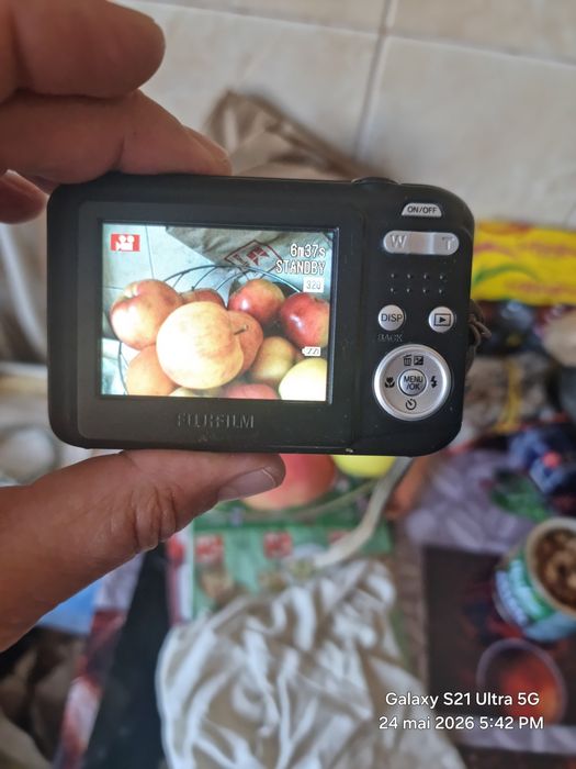 Fujifilm camera.