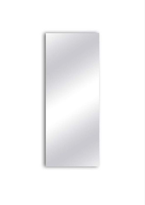 Стенно огледало без рамка, Скрит монтаж, 48x120 см, Сив