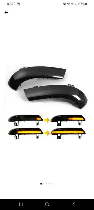 semnalizari secventiale  led  pentru VW Golf 5, Passat B6