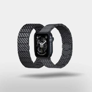 Карбоновый ремешок PITAKA для Apple Watch Ultra/Ultra2/7/8/9/10