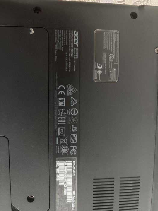 Лаптот acer aspire 2018