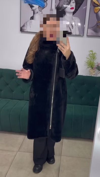 Двухсторонняя дублёнка