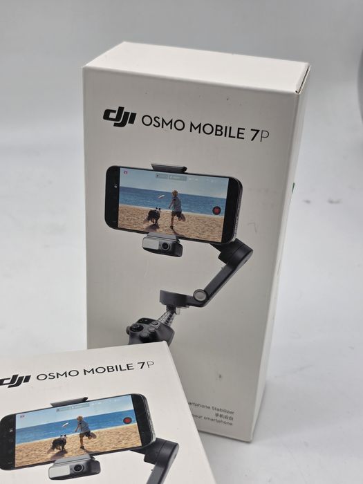 Stabilizator imagine DJI Osmo Mobile 7P, Bluetooth, 3 axe, extensibil, negru,SIGILAT