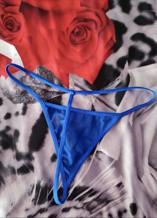 Lenjerie sexy albastra set